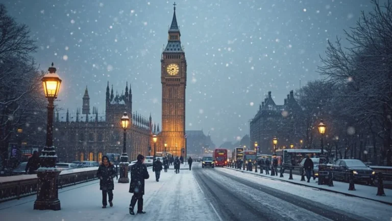 UK Braced for Significant Snowstorm Bringing Potential White Christmas