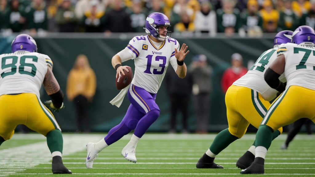 Minnesota Vikings vs Green Bay Packers Match Player Stats  