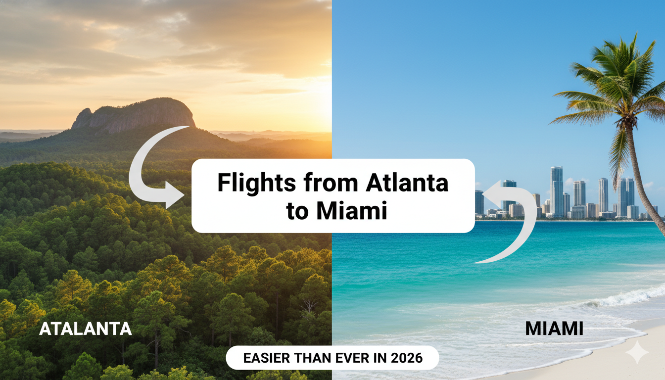 Cheap Flights from Atlanta to Miami