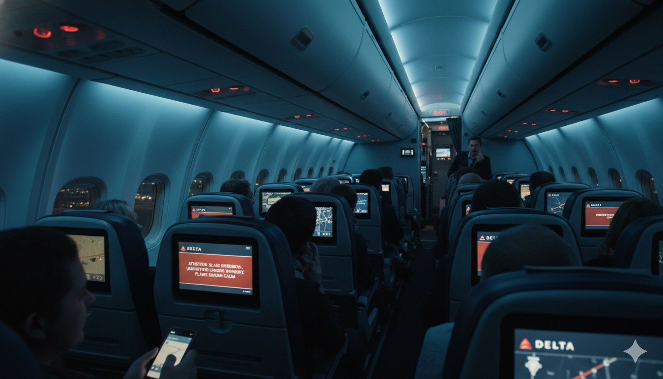 Delta Flight DL153 Diversion