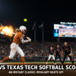 Texas vs Texas Tech Softball Score